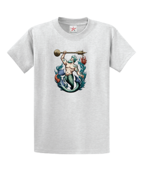Merman Strognman Unisex Kids And Adults T-Shirt